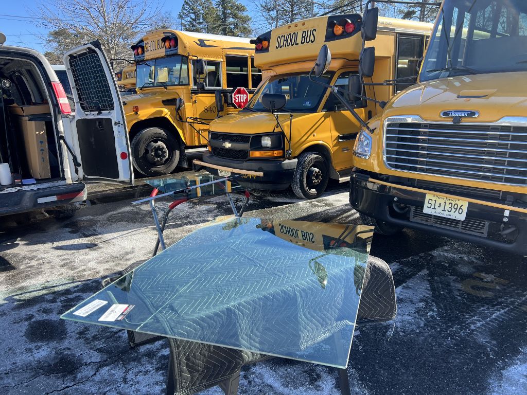 School bus windshield replacement service