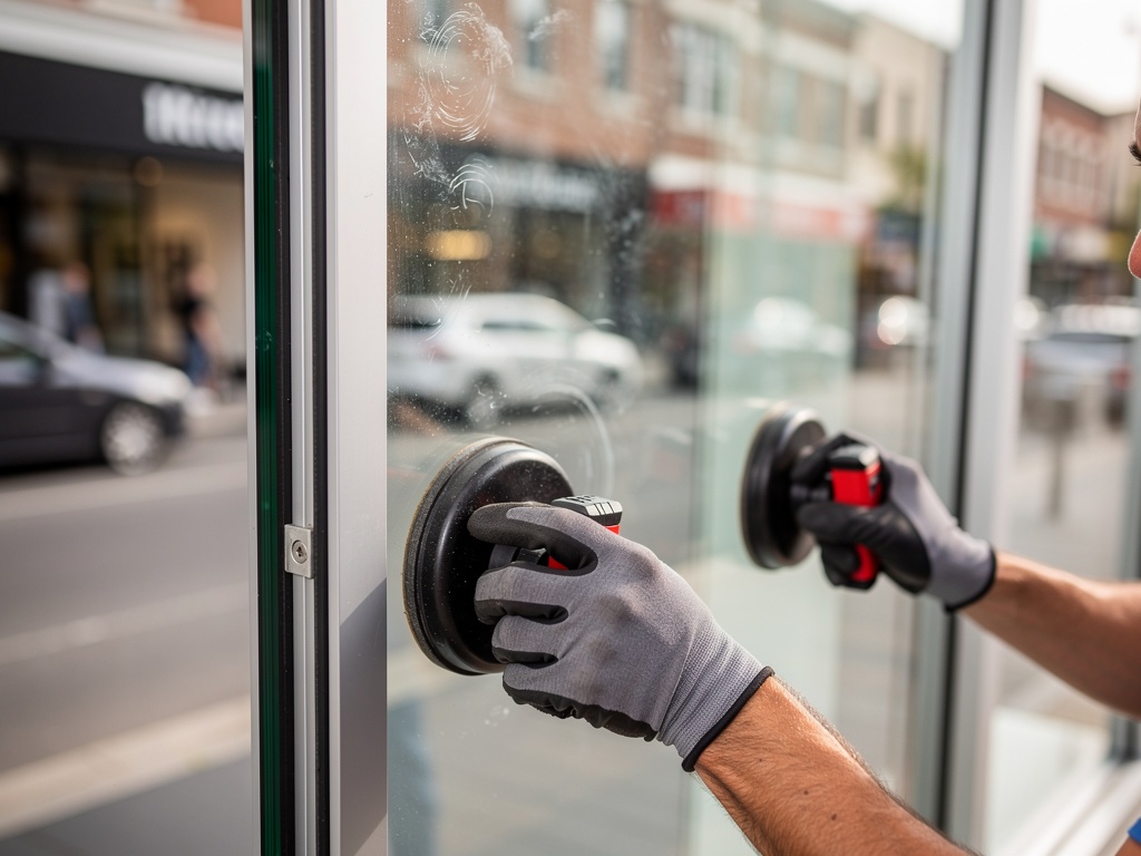 Commercial Storefront Glass – Outlaws Glass & Door
