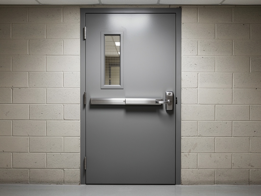Steel Fire Door Installation – Outlaws Glass & Door
